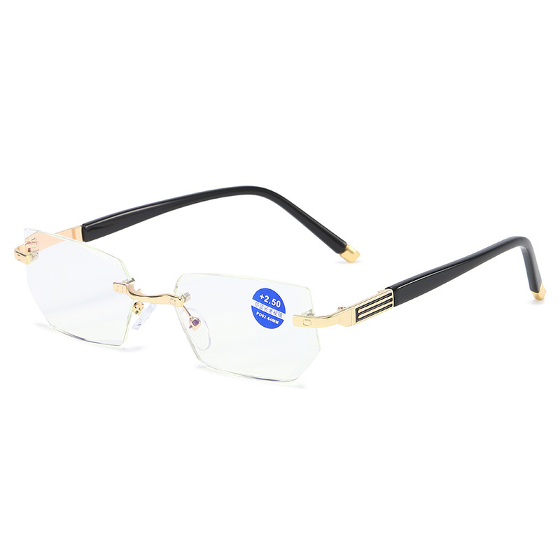 2025 New Diamond-cut Bifocal Progressive And Anti-Blue Eyewear Ultralight Reading Glasses