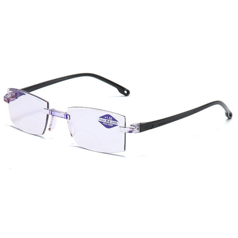 New Diamond-cut Bifocal Progressive And Anti-Blue Eyewear Ultralight Reading Glasses