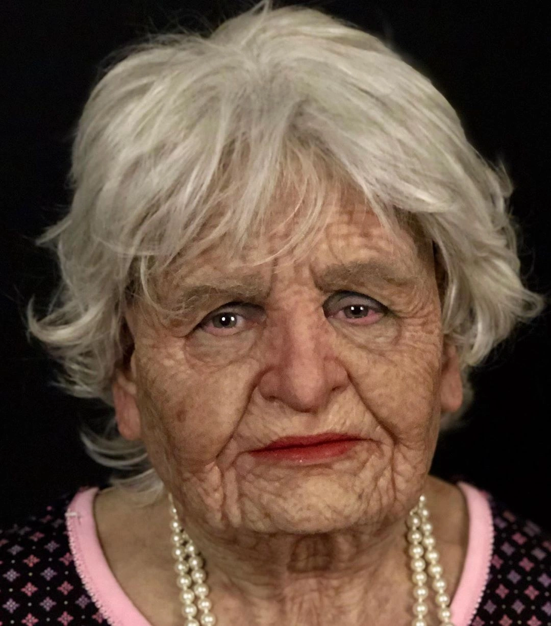 Halloween Human Skin Mask