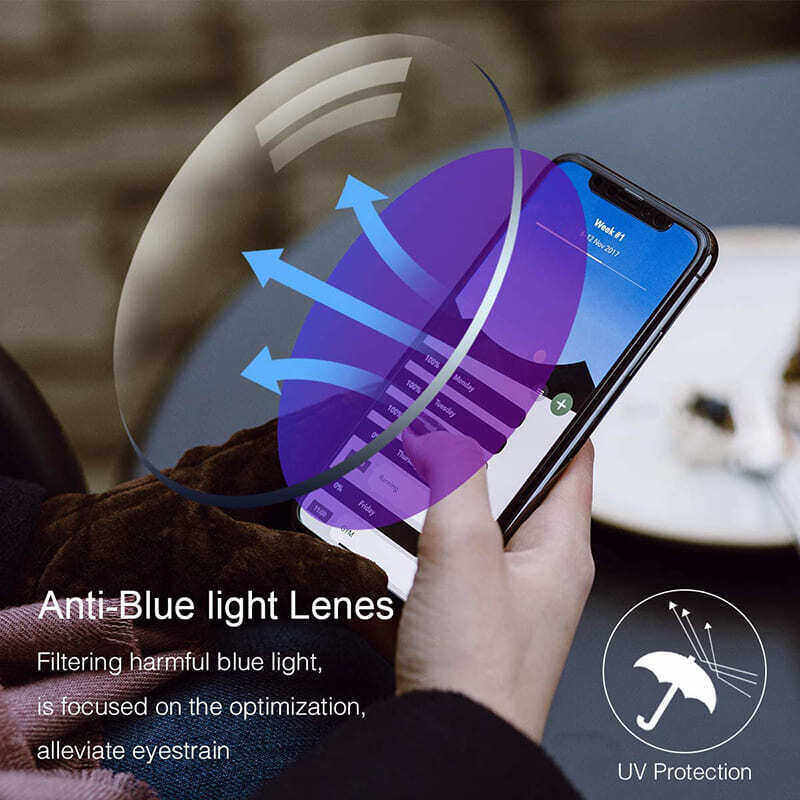 New Diamond-cut Bifocal Progressive And Anti-Blue Eyewear Ultralight Reading Glasses