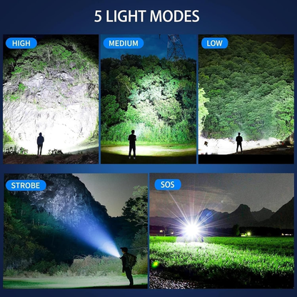 🏆 #1 Bestselling🏆2-in-1 Strong Flashlight