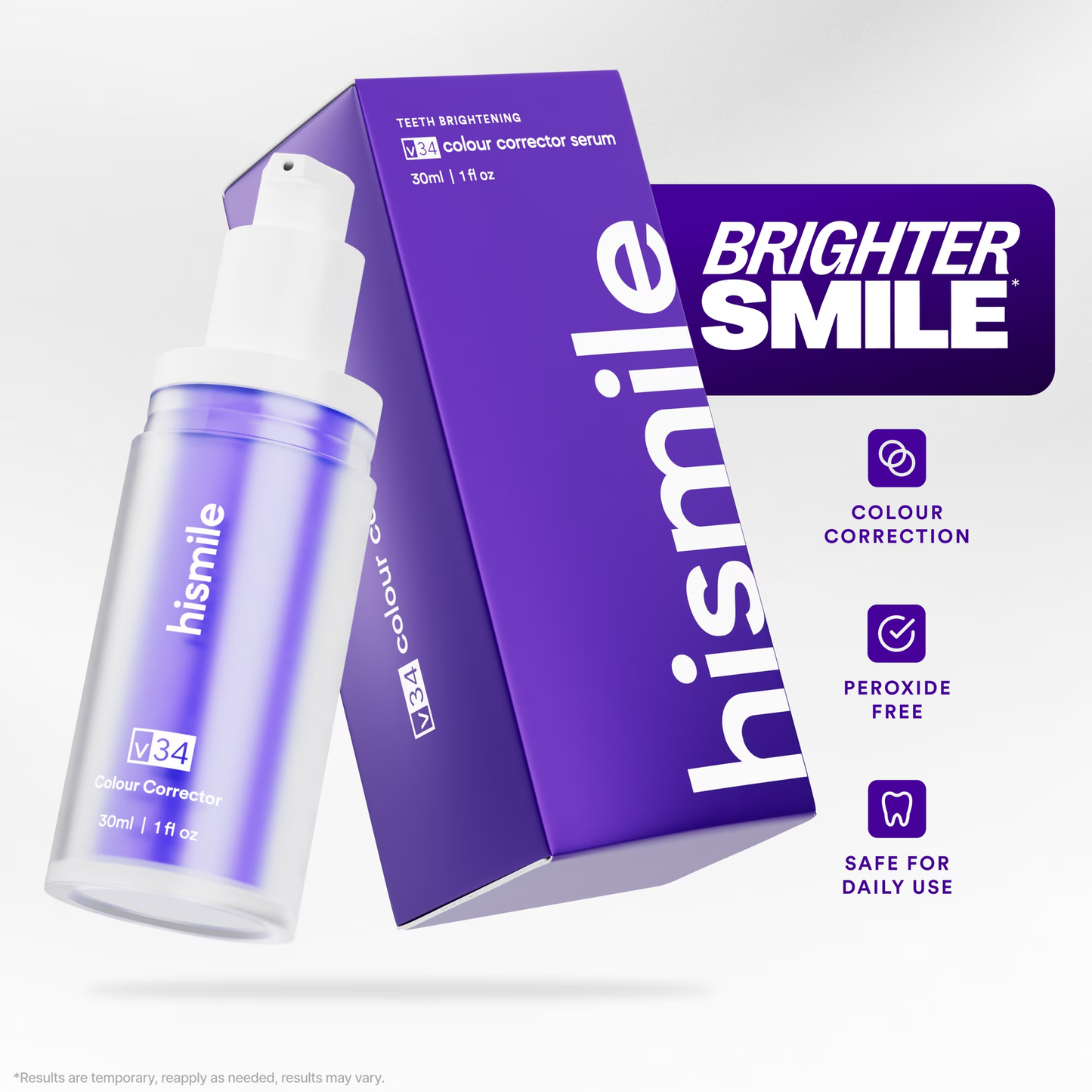 🔥BUY 1  GET 1 FREE🔥Hismile V34 Colour Corrector Serum