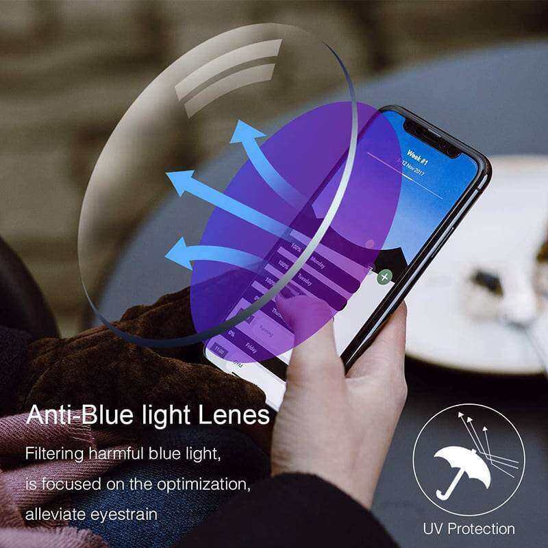 2025 New Diamond-cut Bifocal Progressive And Anti-Blue Eyewear Ultralight Reading Glasses