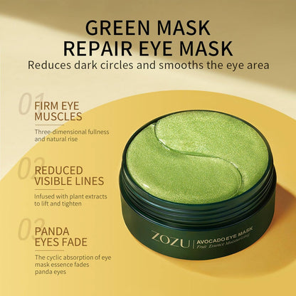 🔥BUY MORE AND MORE🔥Avocado Eye Mask 60 Pcs