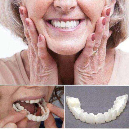 (😍Summer sale - 🔥50% off) Snap On Smile Veneers 😁 recommended by German doctor dentist👨‍⚕.