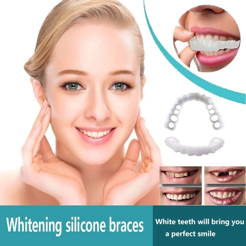 (😍Summer sale - 🔥50% off) Snap On Smile Veneers 😁 recommended by German doctor dentist👨‍⚕.
