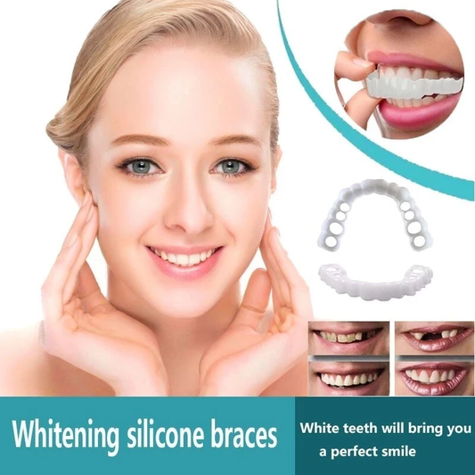 (😍Summer sale - 🔥50% off) Snap On Smile Veneers 😁 recommended by German doctor dentist👨‍⚕.
