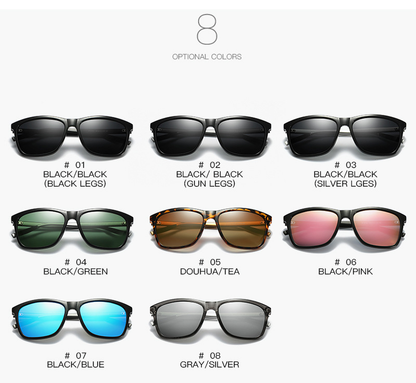 2025 New Design Aluminum Magnesium Polarized Sunglasses