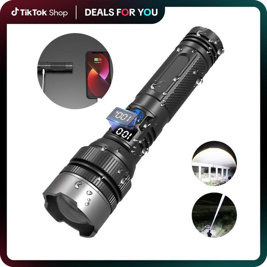 🏆 #1 Bestselling🏆2-in-1 Strong Flashlight