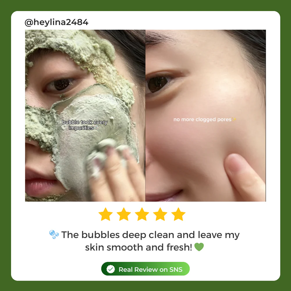🔥BUY MORE SAVE MORE🔥Holy Basil Bubble Deep Mask