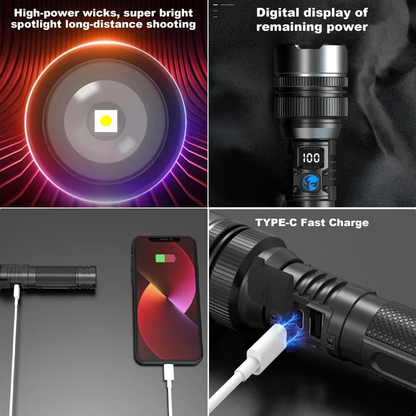 🏆 #1 Bestselling🏆2-in-1 Strong Flashlight